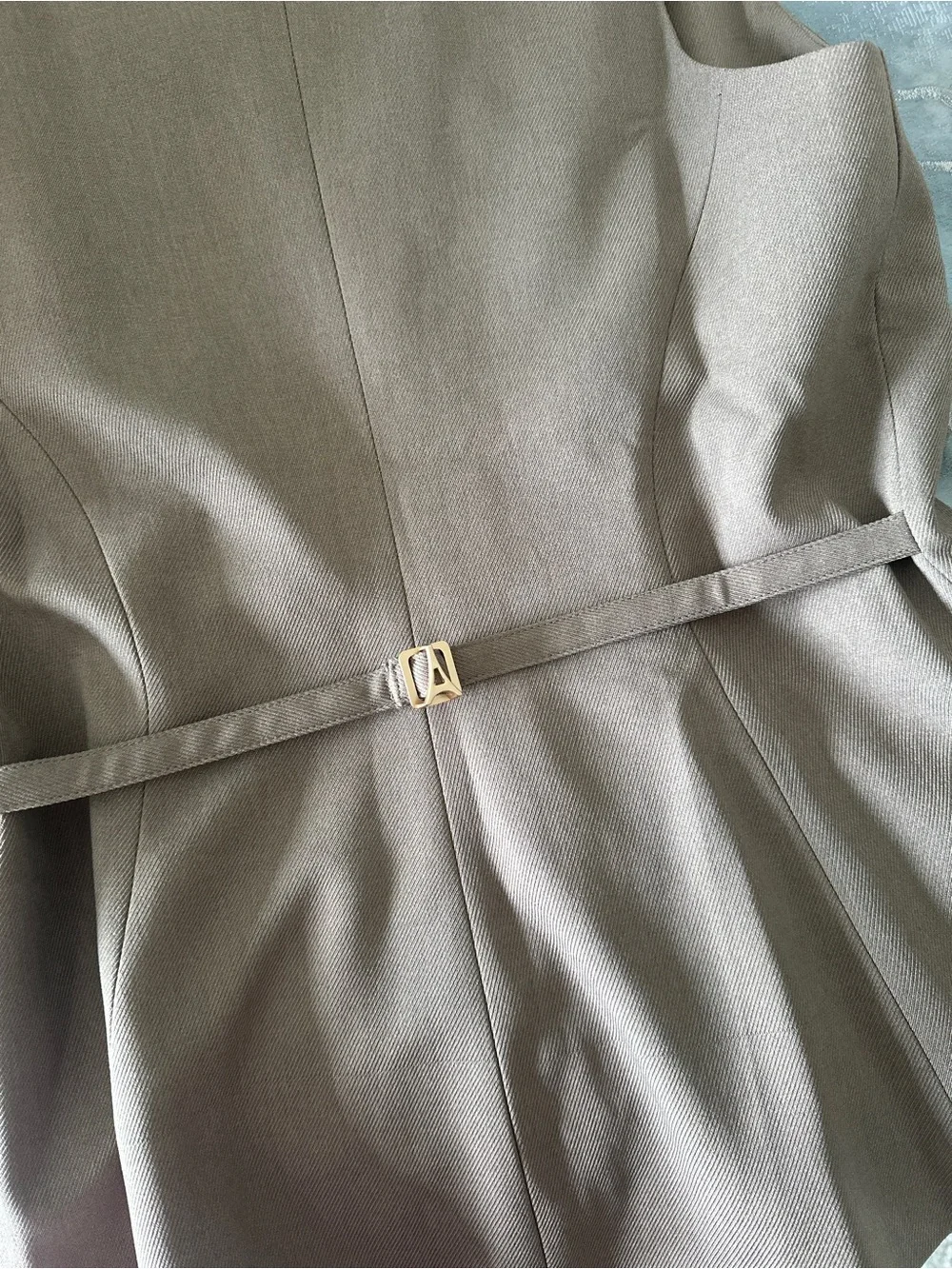 Maniere de voir simone waistcoat Taupe size 8 NWT - Picture 7 of 7